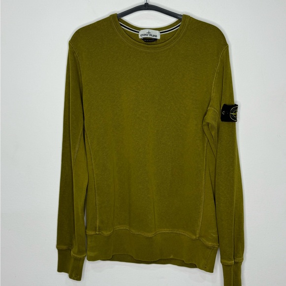 Stone Island Other - Stone Island Crewneck Sweatshirt Yellow Green Men’s Size Medium
